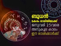 ബുധന്റെ സംക്രമണം; ജനുവരി 25വരെ അനുകൂലമായ കാലം ഇവര്‍ക്ക്