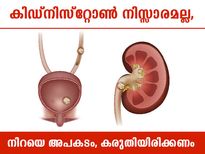 കിഡ്‌നിസ്റ്റോണ്‍ നിസ്സാരമല്ല, നിറയെ അപകടം കരുതിയിരിക്കണം