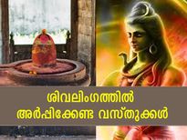 ശിവലിംഗത്തില്‍ ഇതൊക്കെ അഭിഷേകം ചെയ്താല്‍ പുണ്യം