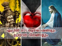 ഏപ്രിലിലെ പ്രധാന ദിവസങ്ങളും ആഘോഷങ്ങളും