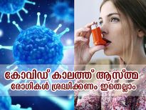 World Asthma Day 2021 : കോവിഡ്: ആസ്ത്മ രോഗികള്‍ക്ക് പ്രതിരോധ നടപടികള്‍ 