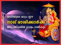 ശനിദോഷം ഒരു തരത്തിലും ബാധിക്കില്ല ഈ നാല് രാശിക്കാരെ; മാത്രമല്ല നേട്ടങ്ങളും ഫലം