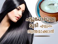 നല്ല പട്ടുപോലെയുള്ള മുടി ഉറപ്പ്; കൂടെ തിളക്കവും