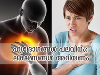 ഹൃദ്രോഗങ്ങള്‍ പലവിധം; ലക്ഷണങ്ങള്‍ അറിഞ്ഞ് ചികിത്സിച്ചാല്‍ രക്ഷ