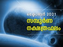 അശ്വതി മുതല്‍ രേവതി വരെ 27 നക്ഷത്രങ്ങള്‍ക്കും ഒക്ടോബര്‍ മാസം ഫലങ്ങള്‍