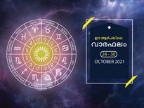 വാരഫലം 2021; ഓക്ടോബര്‍ മാസത്തെ അവസാന ആഴ്ചയിലെ ഫലം