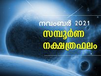 അശ്വതി മുതല്‍ രേവതി വരെ 27 നാളുകാരുടേയും  നവംബര്‍ മാസത്തിലെ സമ്പൂര്‍ണഫലം
