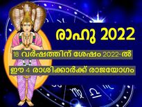 18 വര്‍ഷത്തിന് ശേഷം രാഹുവിന്റെ രാശിമാറ്റം; നാല് രാശിക്കാര്‍ക്ക് അപ്രതീക്ഷിത ഭാഗ്യം