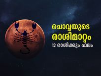 ചൊവ്വ വൃശ്ചികം രാശിയില്‍; മേടം - മീനം രാശിഫലം