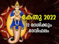 Ketu Transit 2022 : 2022ല്‍ കേതു 12 രാശിക്കാരെയും ബാധിക്കും; ജീവിതത്തിലെ ഫലങ്ങള്‍ ഇതാണ്