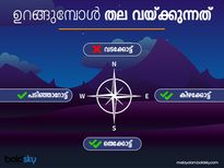 വാസ്തു പറയും ഏത് ദിക്കിലേക്ക് ഉറങ്ങണം എന്ന്; ദോഷം ഈ ദിക്കുകള്‍
