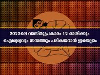Vastu Horoscope 2022-ലെ വാസ്തുശാസ്ത്രം പറയും 12 രാശിയുടേയും സമ്പൂര്‍ണഫലം
