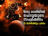 2022ല്‍ ചൊവ്വയുടെ ആദ്യ സംക്രമണം  ധനു രാശിയില്‍; 12 രാശിക്കും ഫലങ്ങള്‍