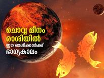മീനം രാശിയില്‍ ചൊവ്വ; ഈ രാശിക്കാരുടെ ഭാഗ്യം തിളങ്ങുന്ന സമയം