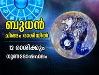 Budh Gochar 2022 : ഓഗസ്റ്റ് ഒന്നിന് ബുധന്‍ രാശി മാറുന്നു; 12 രാശിക്കും ഗുണദോഷ ഫലം