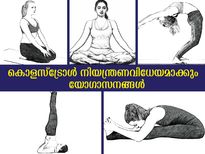 ഈ അഞ്ച് ആസനങ്ങള്‍ കൊളസ്‌ട്രോള്‍ പെട്ടെന്ന് കുറക്കുമെന്ന് ഉറപ്പ്