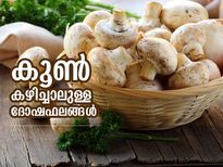 അറിയുമോ കൂണ്‍ കഴിച്ചാലുള്ള ഈ പ്രത്യാഘാതങ്ങള്‍? ദോഷം പലവിധം