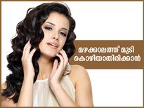 മഴക്കാലത്ത് മുടി കനത്തില്‍ കൊഴിയും; രക്ഷ നേടാന്‍ പരിഹാരമാര്‍ഗം ഇത്