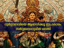  ദുര്‍ഗ്ഗാ ദേവിക്ക് പ്രിയപ്പെട്ടവ ഇവയെല്ലാം: ഇങ്ങനെ ആരാധിച്ചാല്‍ ദുരിതങ്ങള്‍ക്കറുതി