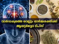 വാര്‍ദ്ധക്യത്തിലും ഓര്‍മ്മശക്തി കിറുകൃത്യം: ആയുര്‍വ്വേദ ഡയറ്റ് ഇപ്രകാരം