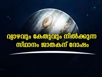 ദാരിദ്ര്യ യോഗമുണ്ടാക്കുന്ന ജാതകത്തിലെ വ്യാഴ-കേതു സംയോഗം