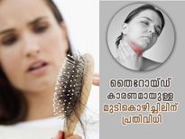 ആരോഗ്യത്തിന് മാത്രമല്ല, തൈറോയ്ഡ് മുടി കൊഴിച്ചിലിനും കാരണമാകും; പ്രതിവിധി ഇത്