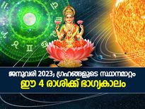 ജനുവരിയില്‍ ഗ്രഹങ്ങളുടെ സഞ്ചാരം;  ഈ 4 രാശിക്കാര്‍ക്ക് തൊട്ടതെല്ലാം പൊന്നാകുന്ന കാലം