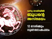 ധനു രാശിയില്‍ ബുധന്റെ അസ്തമയം; 12 രാശിക്കും മാസാംരംഭത്തില്‍ ഗുണദോഷ ഫലങ്ങള്‍