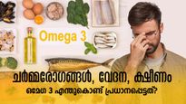 ഹൃദയപ്രശ്‌നം, പ്രതിരോധ ശേഷിയില്ല, ചര്‍മ്മവും മുടിയും പ്രശ്‌നത്തില്‍: ഒമേഗ 3 കുറവ് ഗുരുതരം