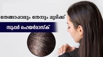 മുടിയുടെ ഓരോ ഇഴയും വളരും തേങ്ങാപ്പാല്‍ മാജിക്