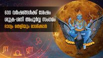  ശനി-ശുക്ര അപൂര്‍വ്വ സംയോഗം: ശനികൃപയാല്‍ 3 രാജയോഗം- ഈ രാശിക്കാര്‍ ഭാഗ്യവാന്‍മാര്‍