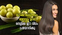 മുടിക്ക് കരുത്തും ഉള്‍ബലവും ഉറപ്പ്; നെല്ലിക്കാപ്പൊടി ഈവിധം ഉപയോഗിക്കൂ