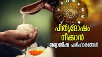 ജ്യോതിഷത്തിലെ ഏറ്റവും അപകടദോഷം പിതൃദോഷം; ഈ പരിഹാരം പ്രതിവിധി