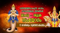 പുതിയ അവസരങ്ങള്‍, അവിചാരിത നേട്ടങ്ങള്‍; രാഹു-ശുക്ര സംയോഗം നല്‍കും 12 രാശിക്കും ഗുണദോഷഫലം