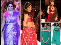 బంగారు, డైమండ్, ఎంమ్రాల్డ్ జ్యులరీస్ తో ర్యాంప్ షో మెరిపించిన సెలబ్రెటీలు 
