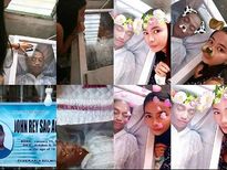 మరణించిన బాయ్ ఫ్రెండ్ తో స్నాప్ చాట్ లో ఫోటోలు తీసుకున్న అమ్మాయి 