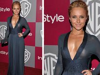 గోల్డెన్ గ్లోబ్ అవార్డ్స్ లో హీరోయిన్స్ డ్రెస్ లు జారాయి