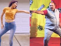 హేయ్ అంకుల్ అదరగొట్టే స్టెప్స్ వేశావ్.. అది కొట్టేశావుగా..ఆ ఆంటీ అంకుల్ భార్యనే!