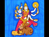 దుర్గాదేవి మహిషాసురుని సంహరించడానికి గల కారణాలు  మరియు సంహరించిన విధానము 