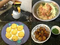 लौकी कोफ्ता और पुदीने की चटनी 