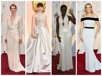 Oscars 2015:  रेड कार्पेट पर चला वाइट गाउन का जादू 