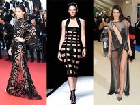Sassy Style : कभी Naked तो कभी Bra Less ड्रेस में नजर आई कैंडल जैनर 