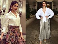 व्हाइट शर्ट का कमाल, साड़ी से लेकर लहंगे के साथ कर सकते कैरी, इन एक्ट्रेस से लें टिप्स