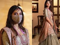 राणा दुग्गुबती की दुल्हनिया मिहिका ने पहना बेहद खूबसूरत लहंगा, मैचिंग मास्क ने बढ़ा दिया लुक