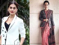 स्टाइल के साथ गजब के एक्सपेरिमेंट करती हैं तापसी पन्नू, देखें ग्लैमरस लुक