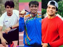 गोल्ड मेडल विनर नीरज चोपड़ा लुक्स और फैशन स्टाइल में किसी हीरो से कम नहीं, स्टार एथलीट बने नेशनल क्रश