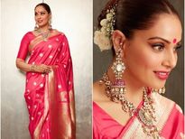 karwa chauth Fashion: करवा चौथ पर पहनें ये खूबसूरत साड़ी, सबकी निगाहें बस आप पर ही होंगी