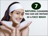 7 Natural Cleansers You Can Use Instead Of A Face Wash
