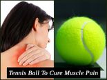 Get Rid Of 10 Types Of Muscle Aches With The Help Of A Tennis Ball! 