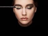 Gold Shimmer Smoky Festive Eye Makeup Look